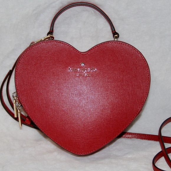 NWT Kate Spade 3D heart bag Valentines Day Gift - Picture 5 of 11
